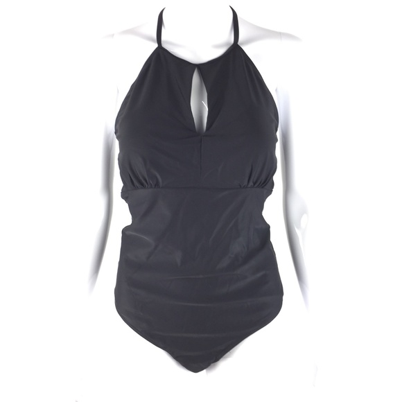 Long Tall Sally Multi Strap Caged Back Swimsuit - Picture 2 of 7